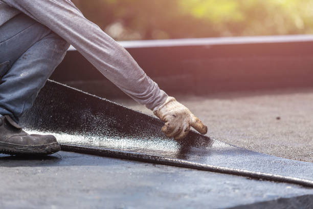 Professional Crawl Space Encapsulation technician working in Latty, OH